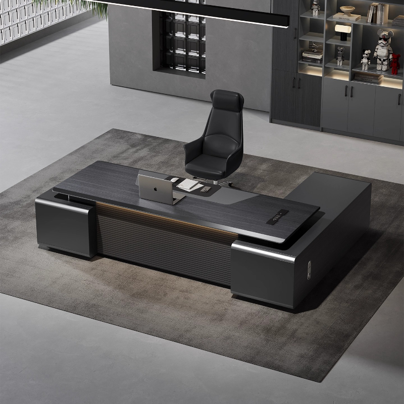 Home Office L Shaped Desk - Scrivania per computer a forma di