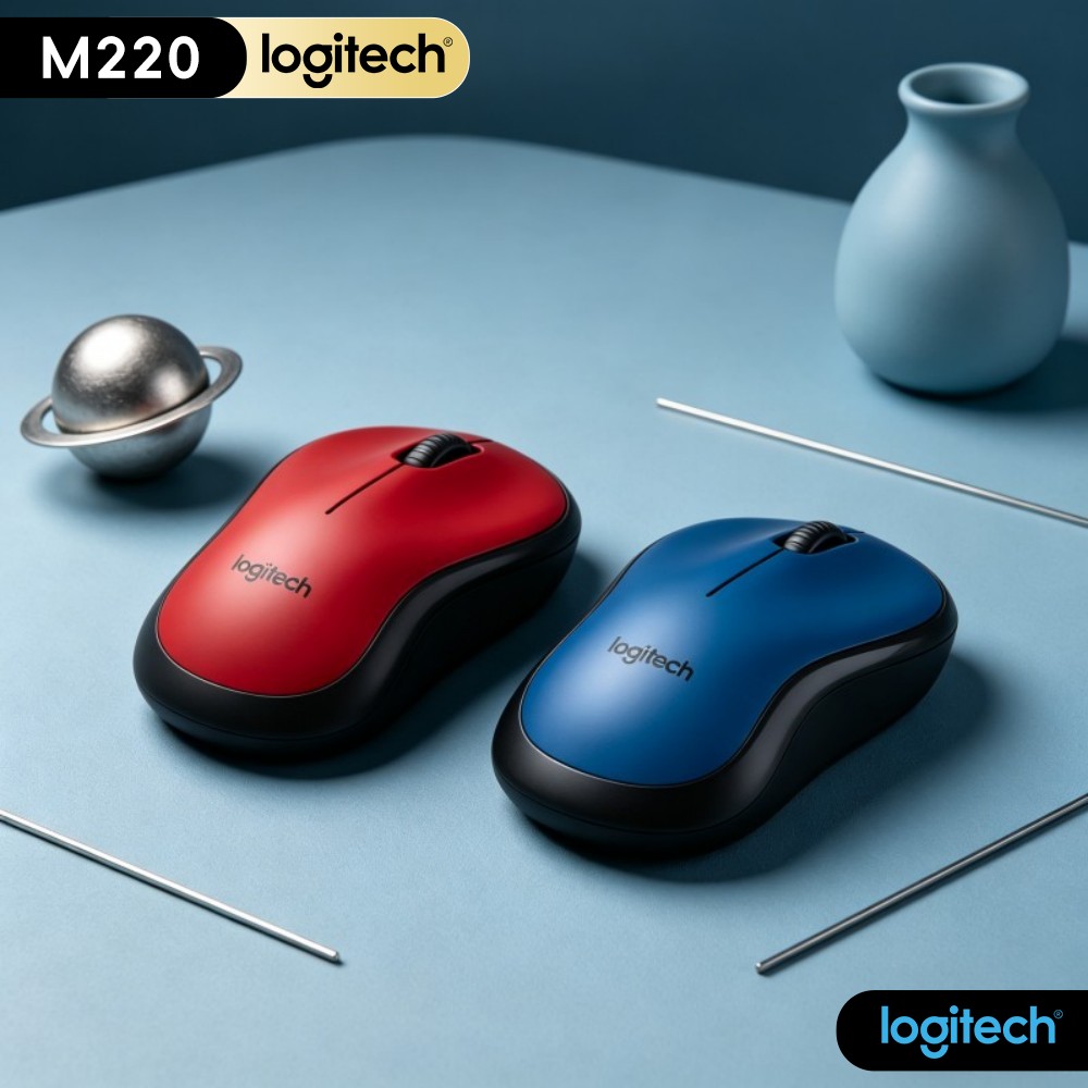 Home Office Layout - Mouse Wireless Silenzioso Logitech M220, Layout