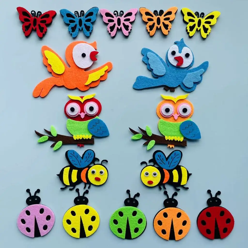 Feltro animali Craft 3D Wall D - Home Office Layout recensione e prezzo