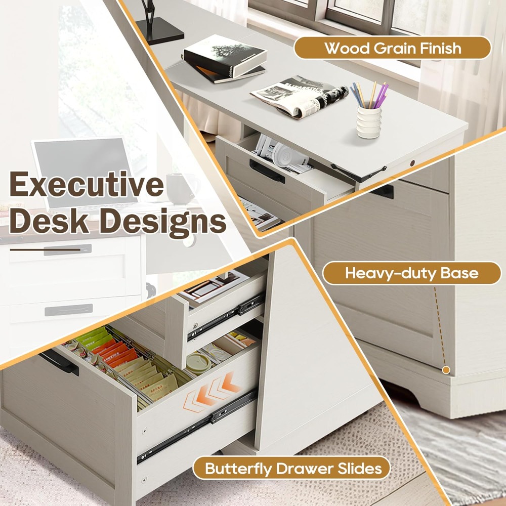 Scrivania direzionale a forma  - Home Office L Shaped Desk recensione e prezzo