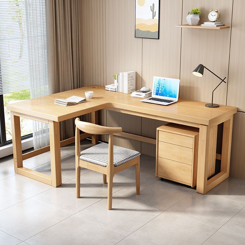 Scrivania angolare in legno ma - Home Office L Shaped Desk recensione e prezzo