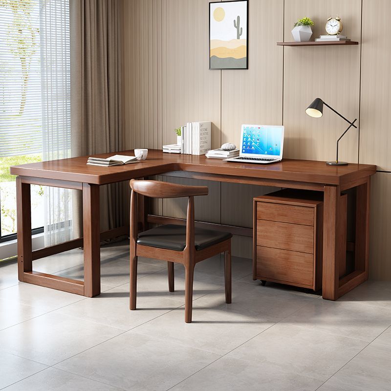 Scrivania angolare in legno ma - Home Office L Shaped Desk recensione e prezzo