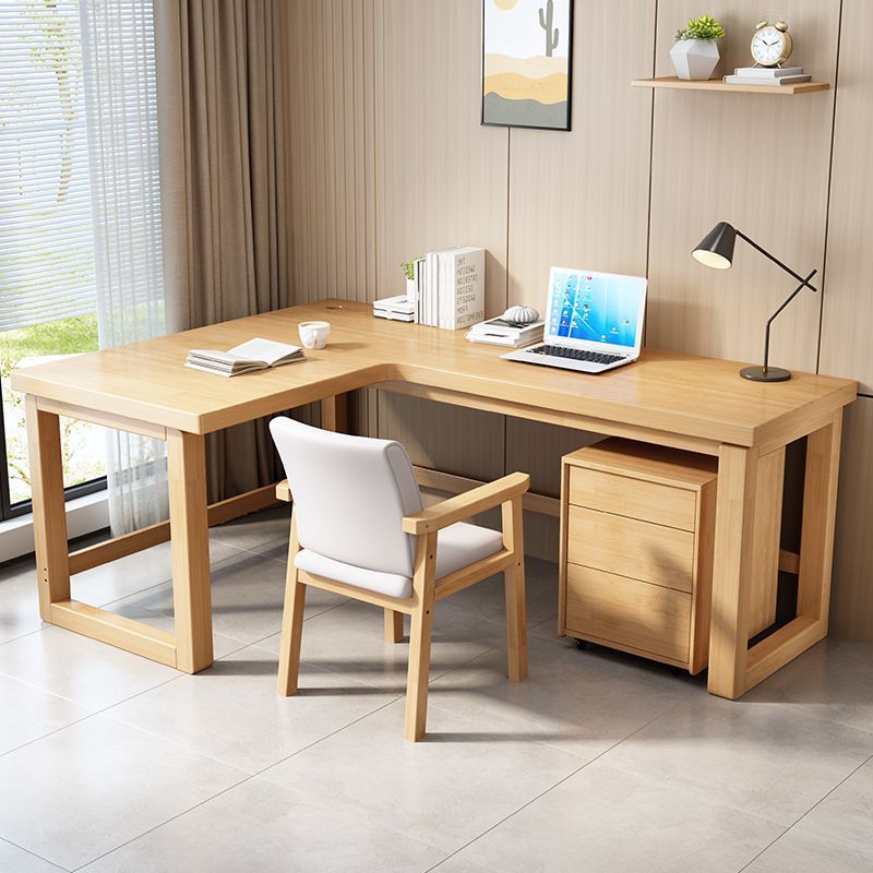 Scrivania angolare in legno ma - Home Office L Shaped Desk recensione e prezzo