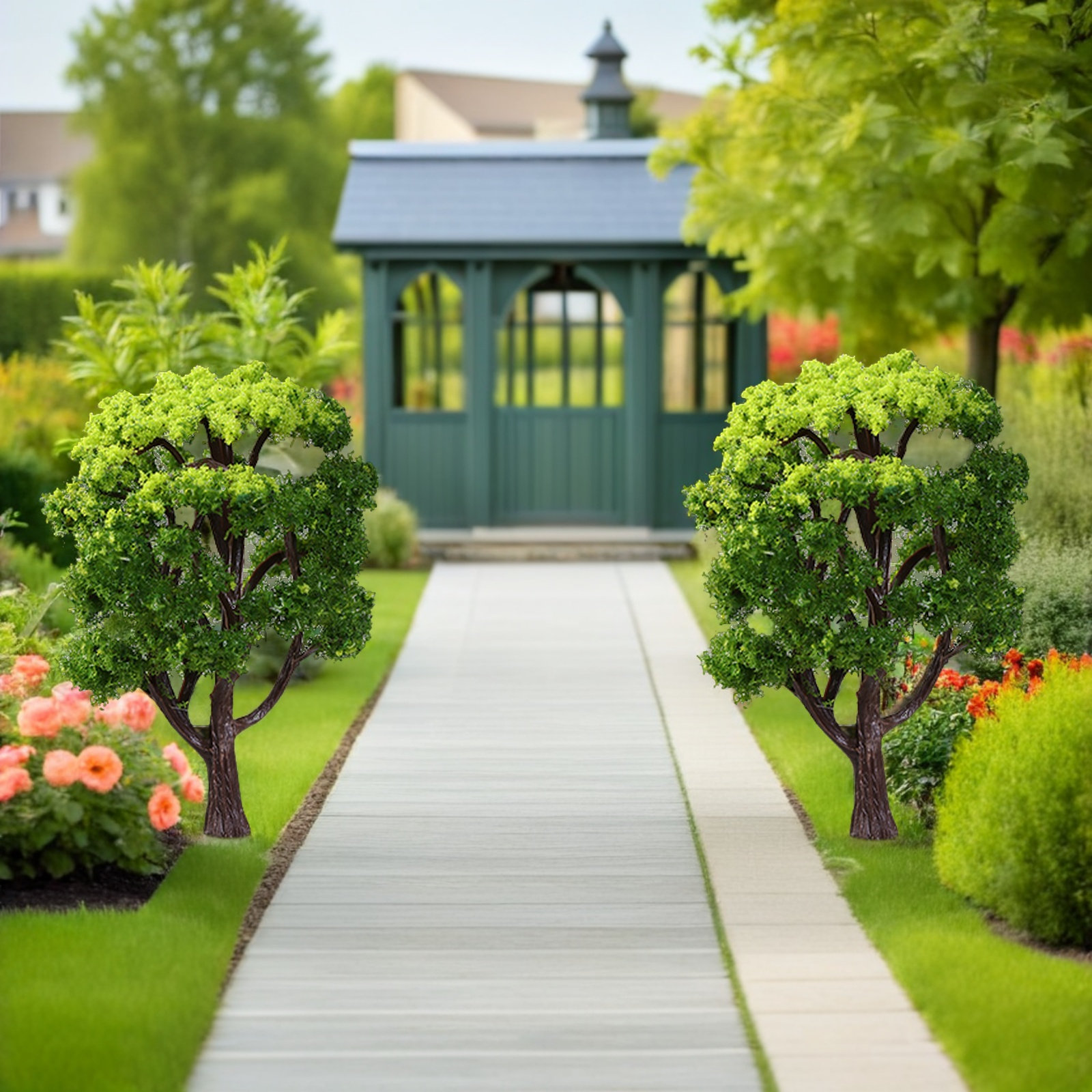 12 Alberi Verdi per Scenari Pa - Home Office Layout recensione e prezzo