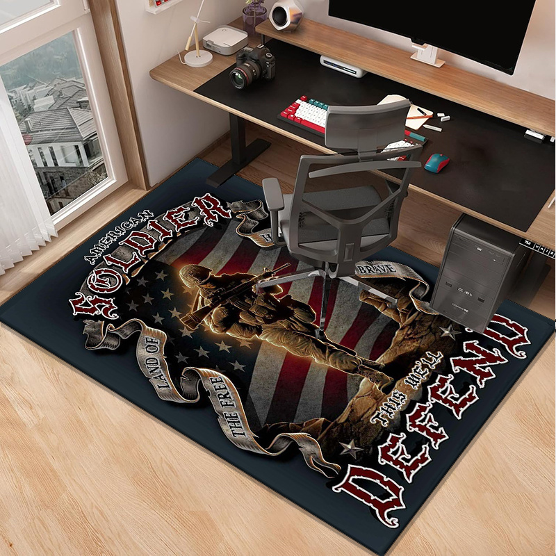 Tappeto patriottico soldato am - Home Office Design Ideas recensione e prezzo