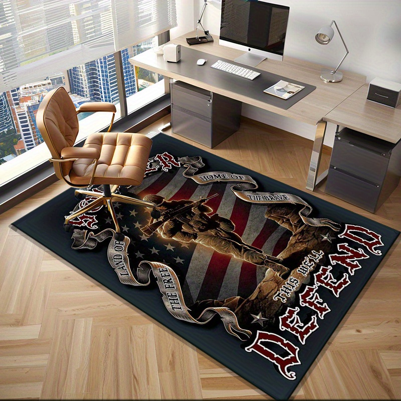 Tappeto patriottico soldato am - Home Office Design Ideas recensione e prezzo