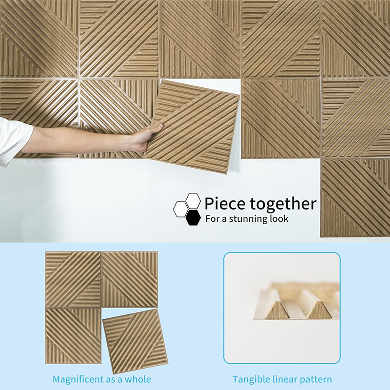 12 pezzi pannello da parete 3D - Home Office Background recensione e prezzo