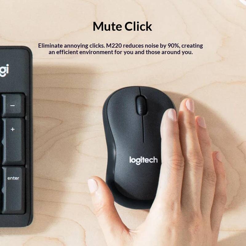 Mouse Silenzioso Logitech M220 - Home Office Layout recensione e prezzo