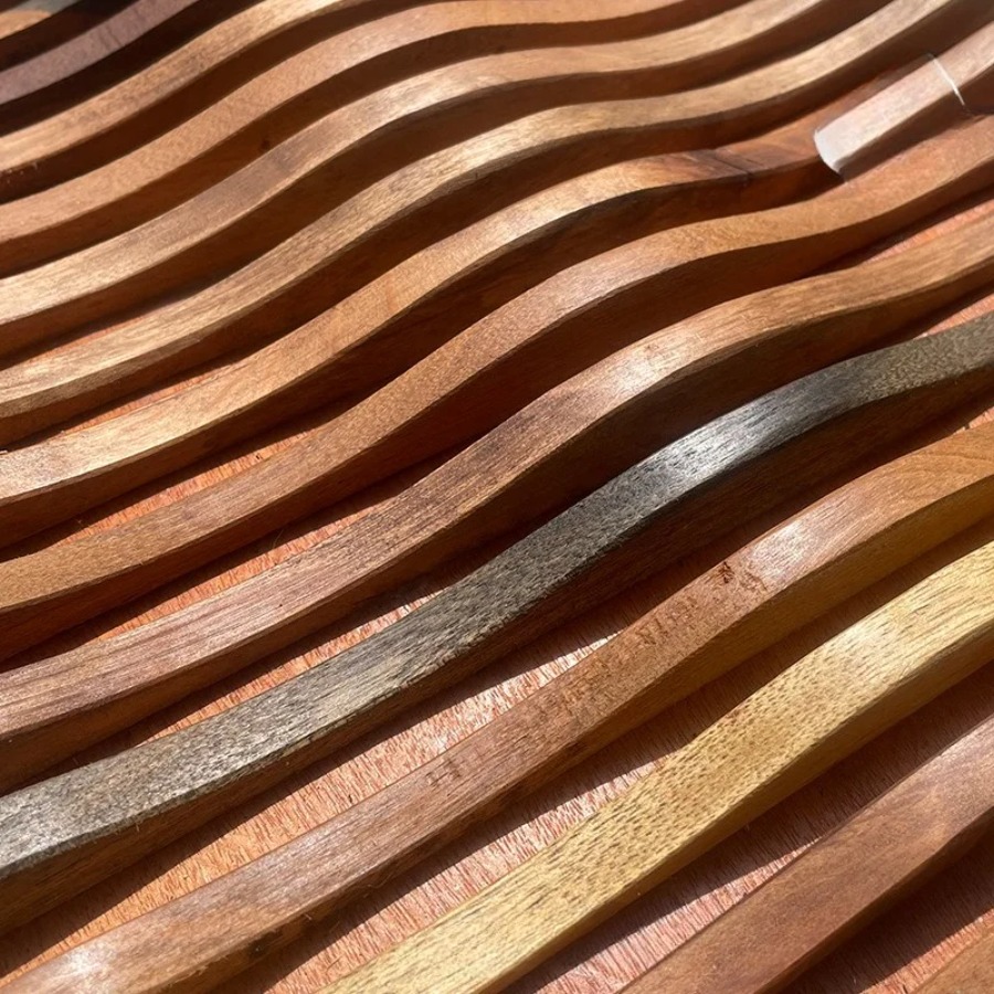 Piastrelle a Mosaico in Legno  - Home Office Background recensione e prezzo