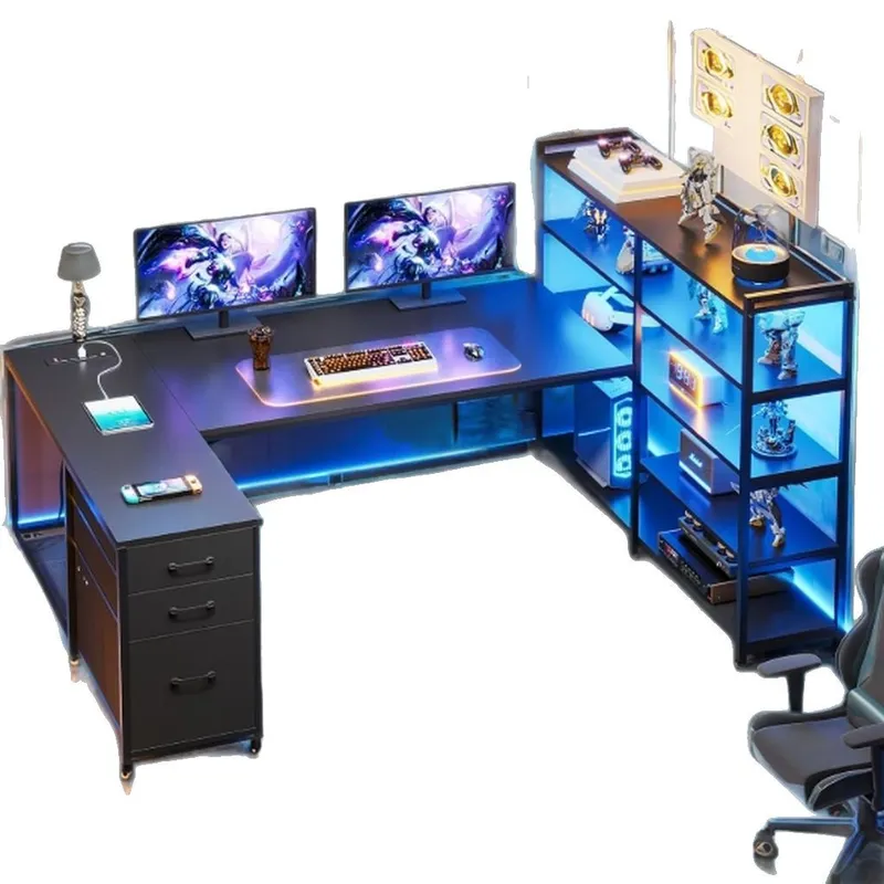 Scrivania da Gaming a L, Tavol - Home Office L Shaped Desk recensione e prezzo